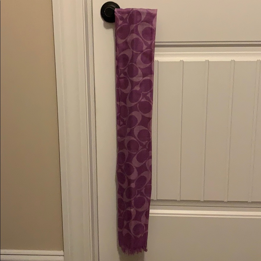 Coach CashmereSilk Scarf